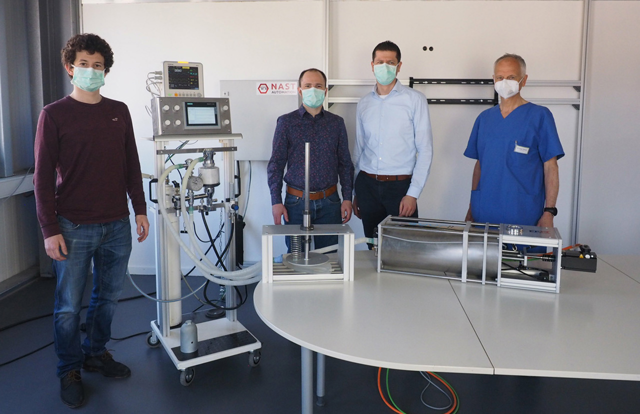 Beatmungsgerät COVID 19 Team Beatmungsgerät COVID 19 Team