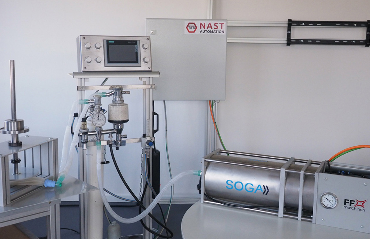 NAST Automation Beatmungsgerät COVID 19 NAST Automation Beatmungsgerät COVID 19