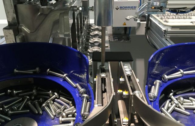 Automation Montageanlage Aufnahme Schraube Automation Montageanlage Aufnahme Schraube