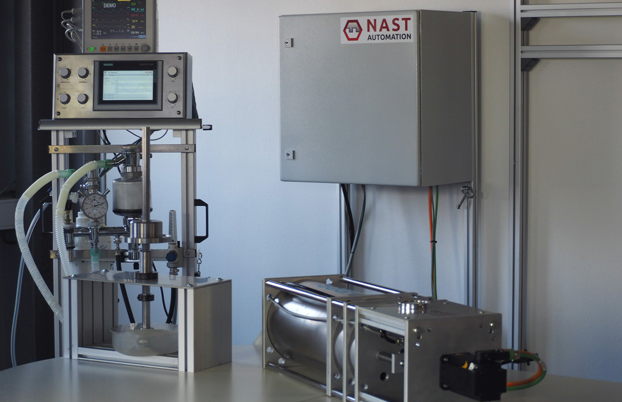 NAST Automation Beatmungsgerät COVID 19